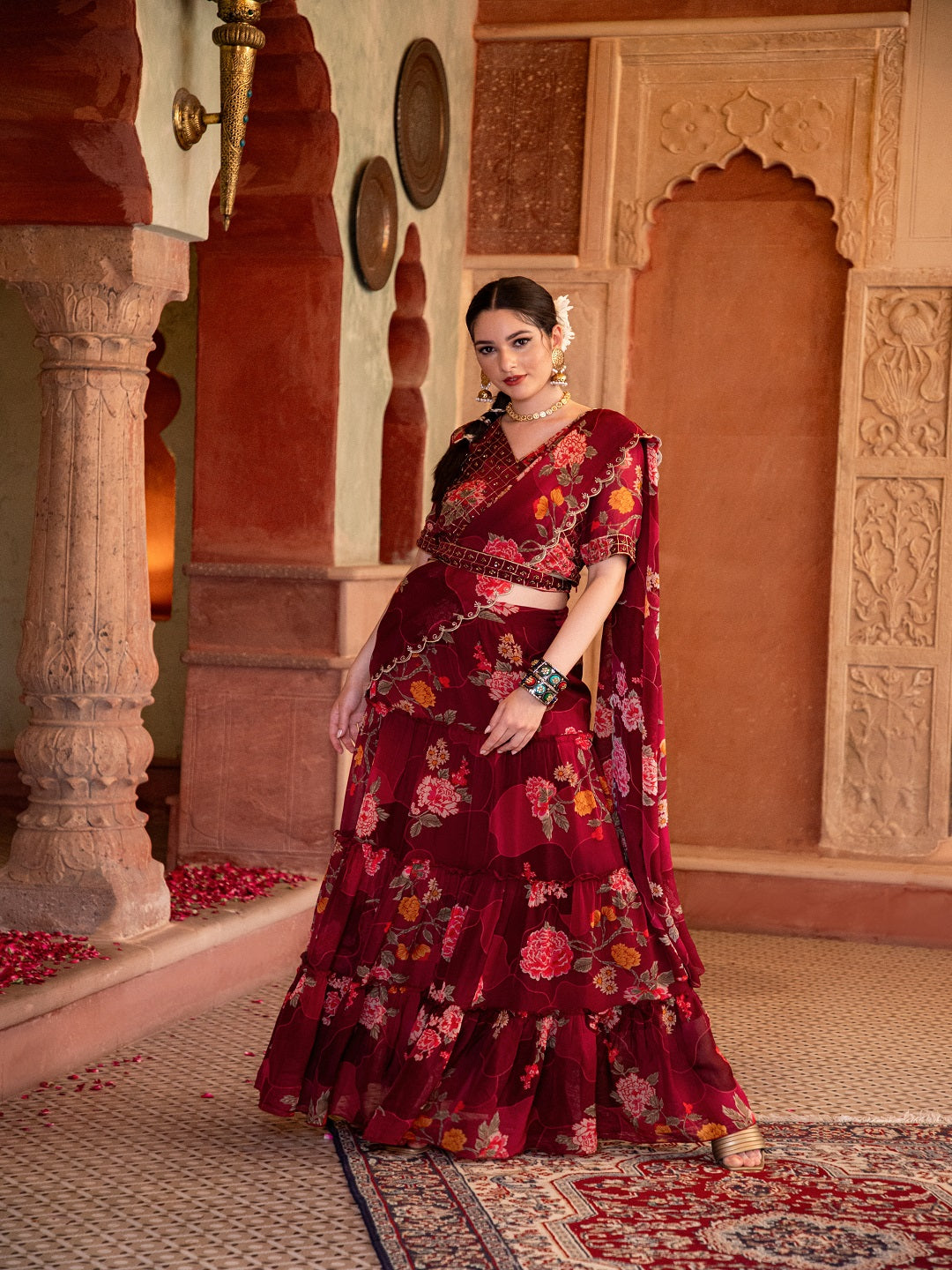 flamboyant-festive-saree-ruffle-drape-design-back-view