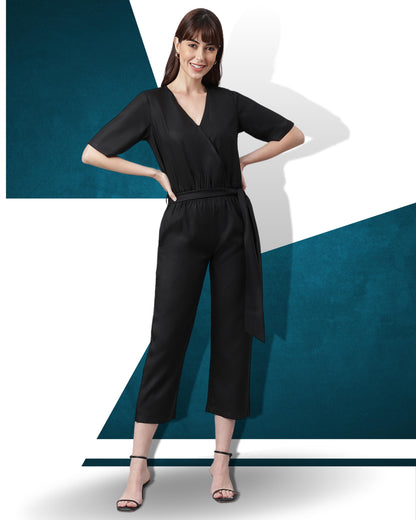 Black Casual Jumpsuit