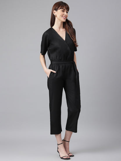 Black Casual Jumpsuit