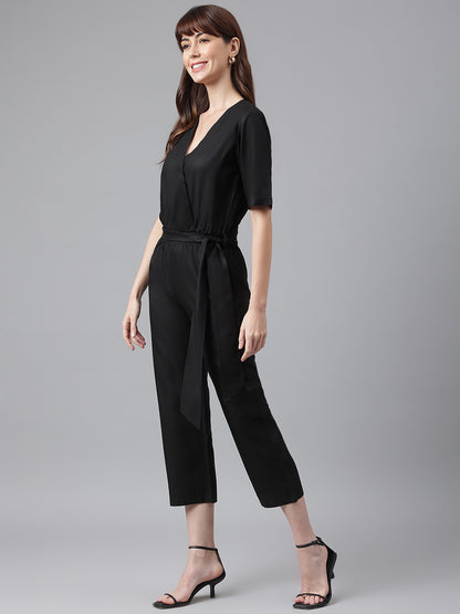 Black Casual Jumpsuit