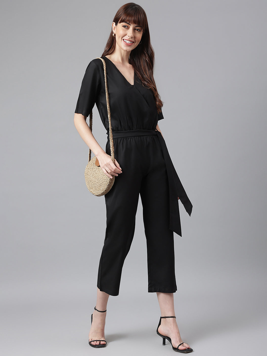 Black Casual Jumpsuit