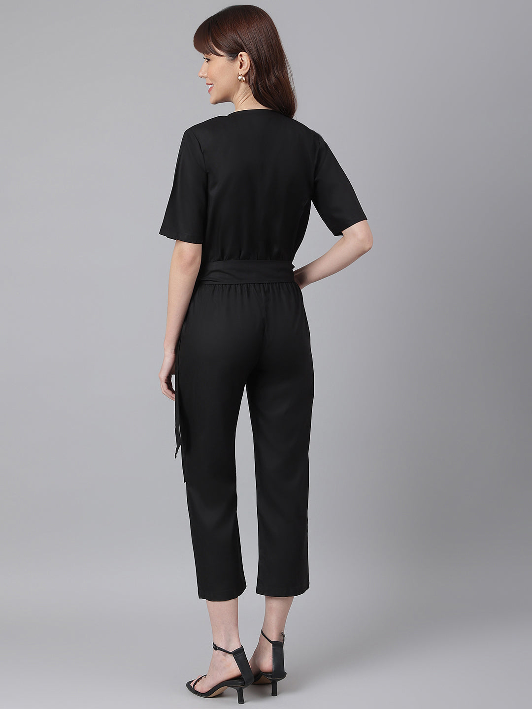 Black Casual Jumpsuit