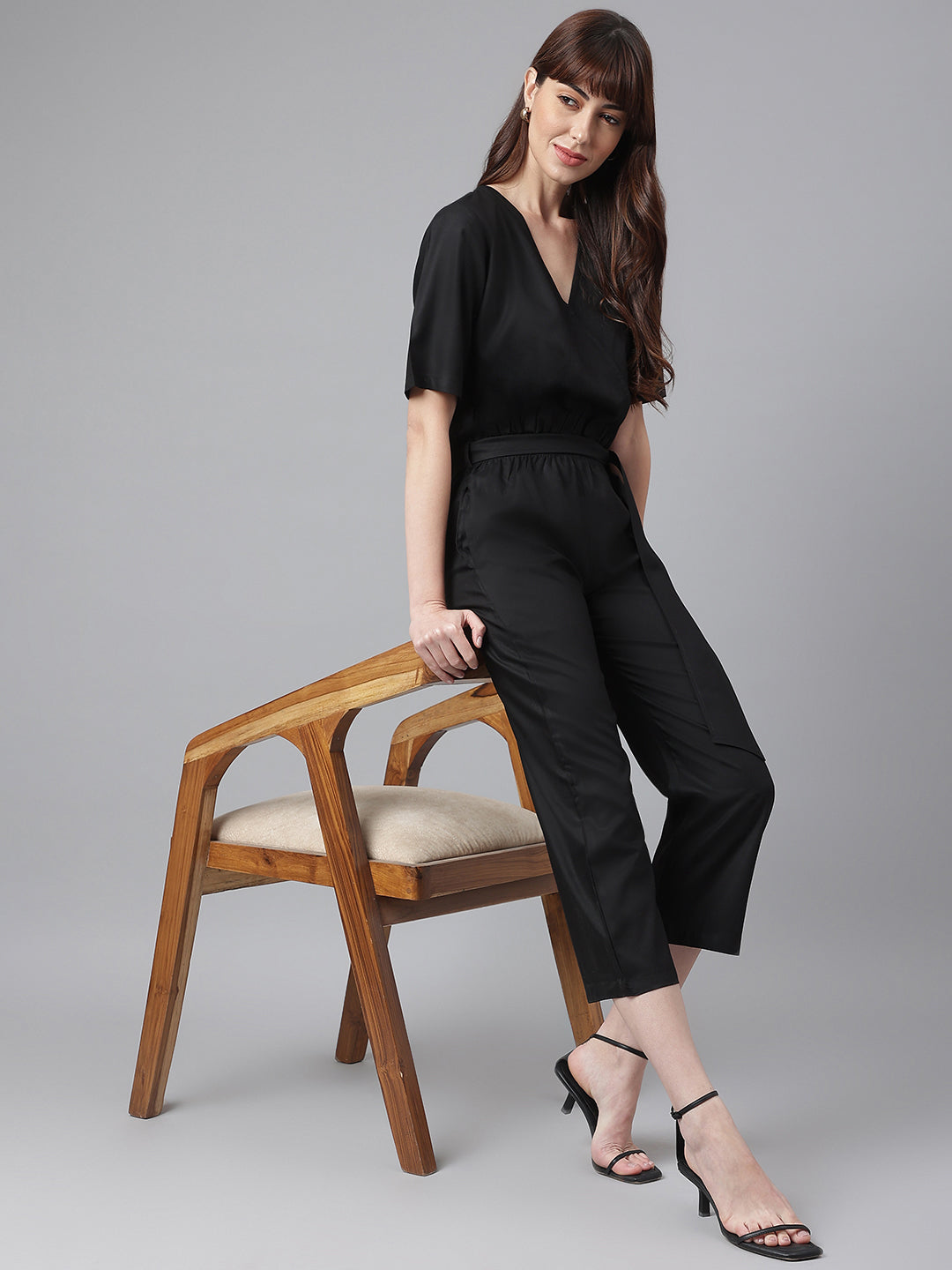 Black Casual Jumpsuit