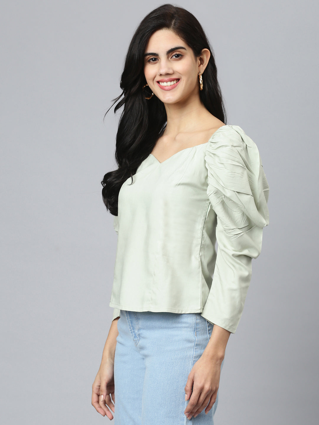 Casual Solid Top