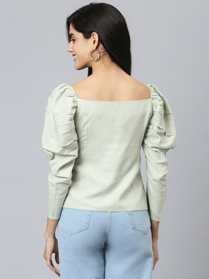 Casual Solid Top