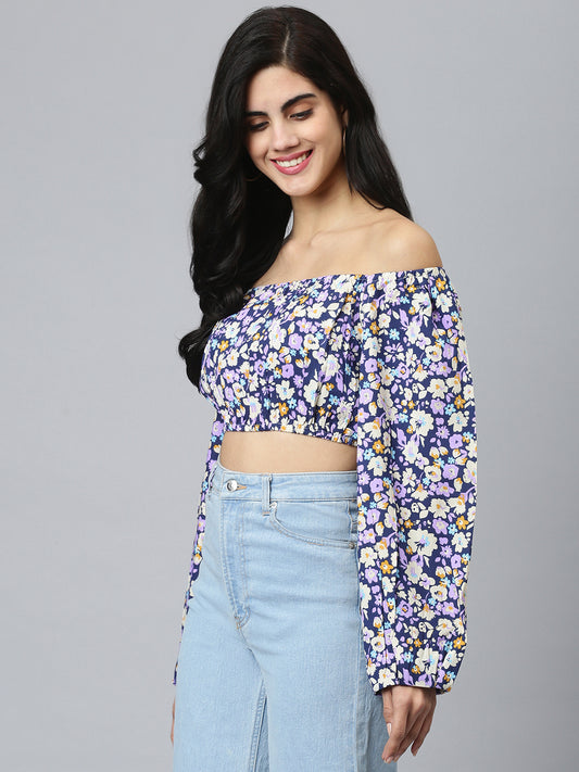 Floral Crop Top