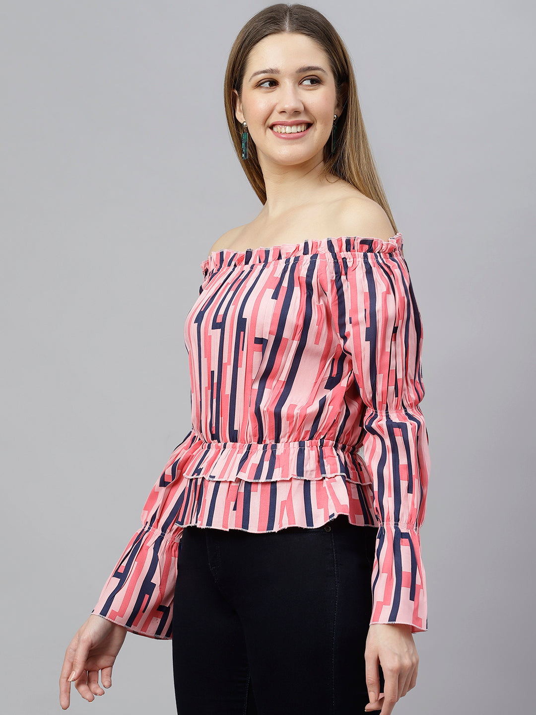 Pink Balloon Fit Top