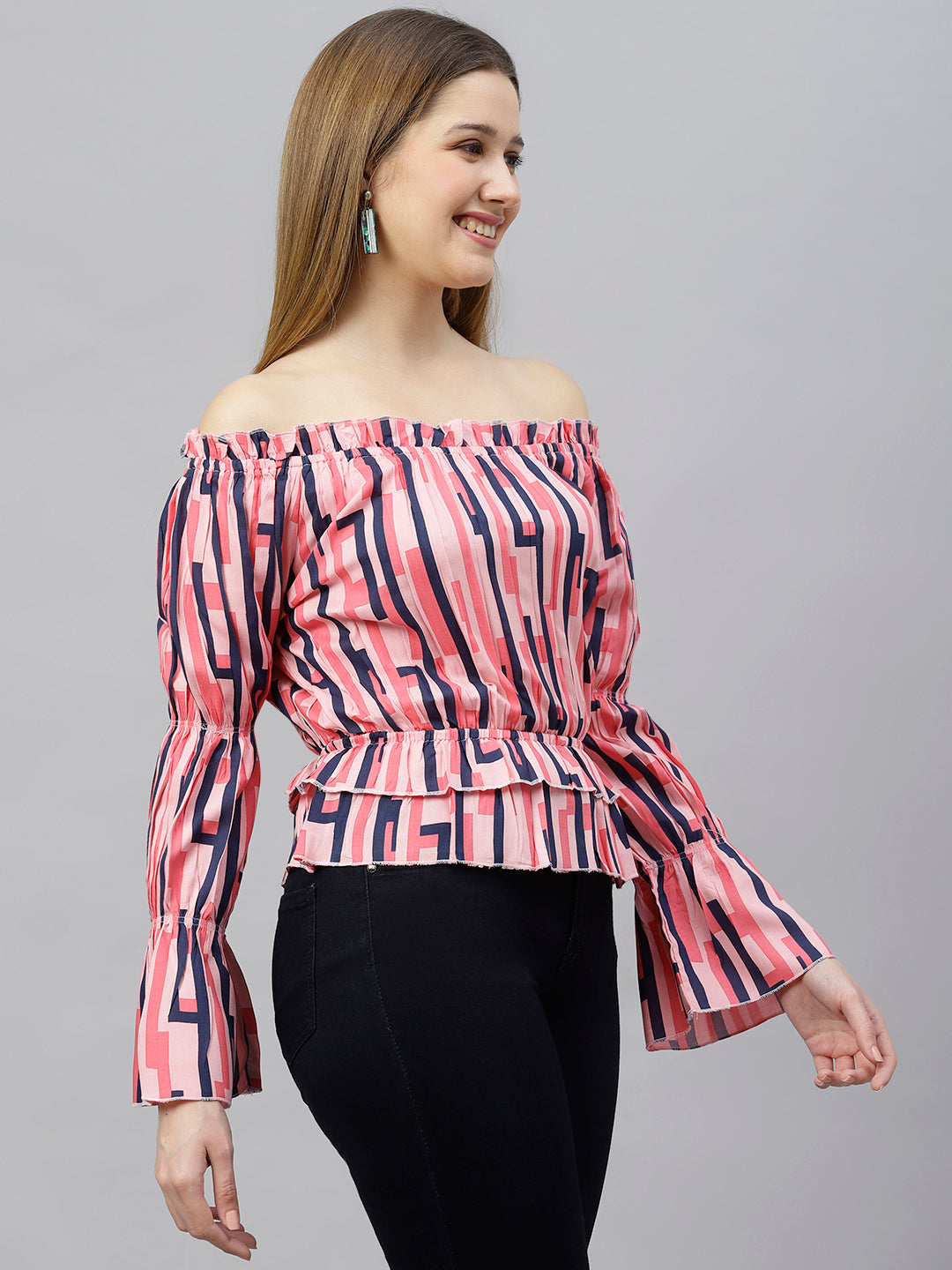 Pink Balloon Fit Top