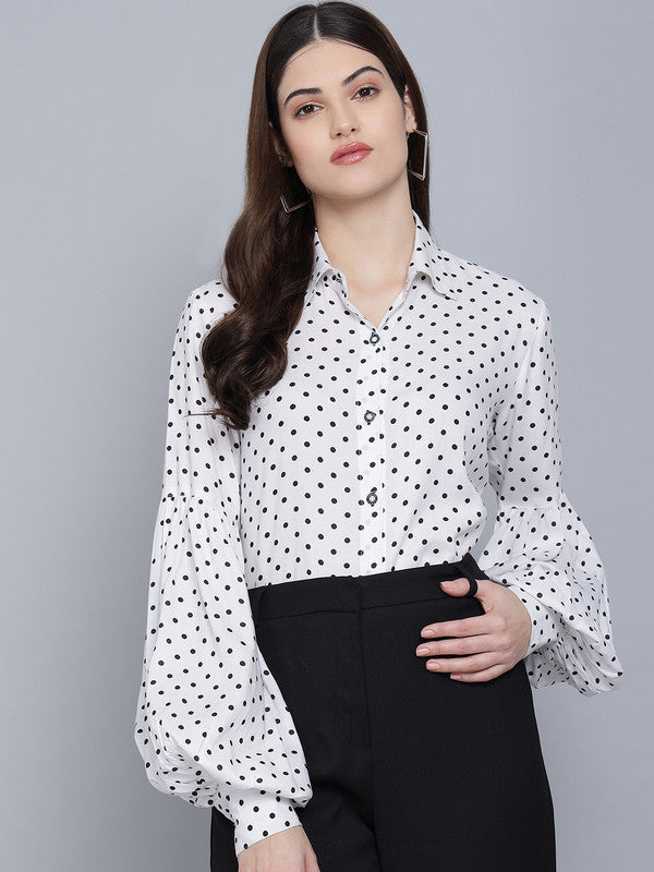 Trendy Polka Dot Shirt