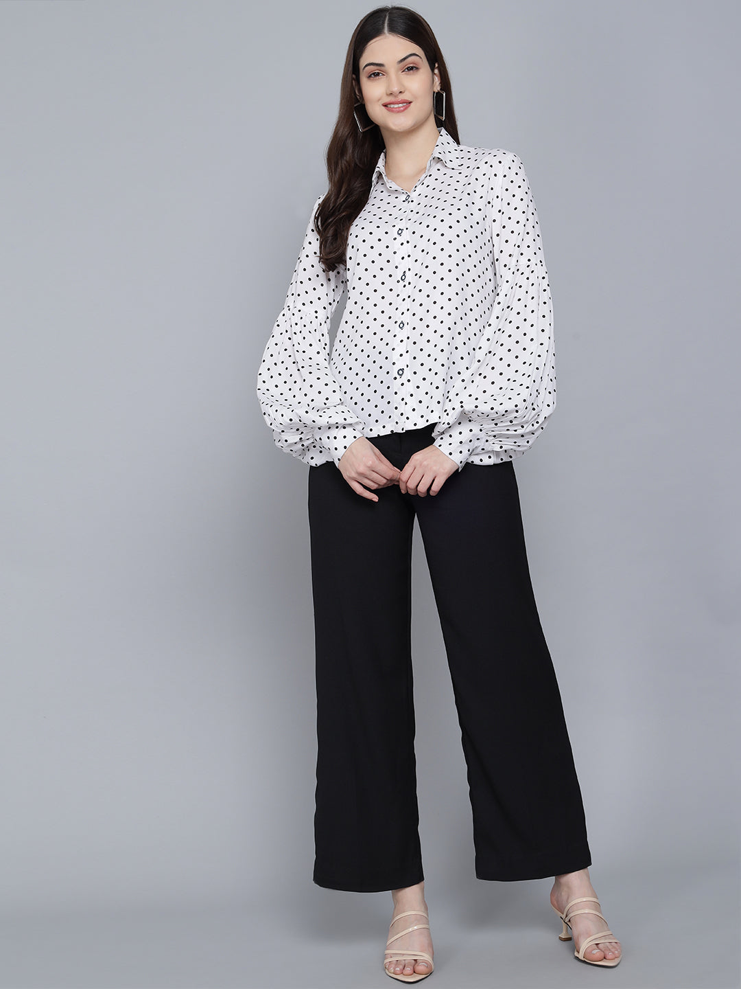 Trendy Polka Dot Shirt